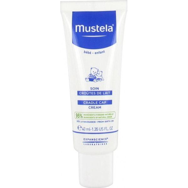 MUSTELA Krém na vlasovou pokožku proti tvorbě mléčných krust 40 ml