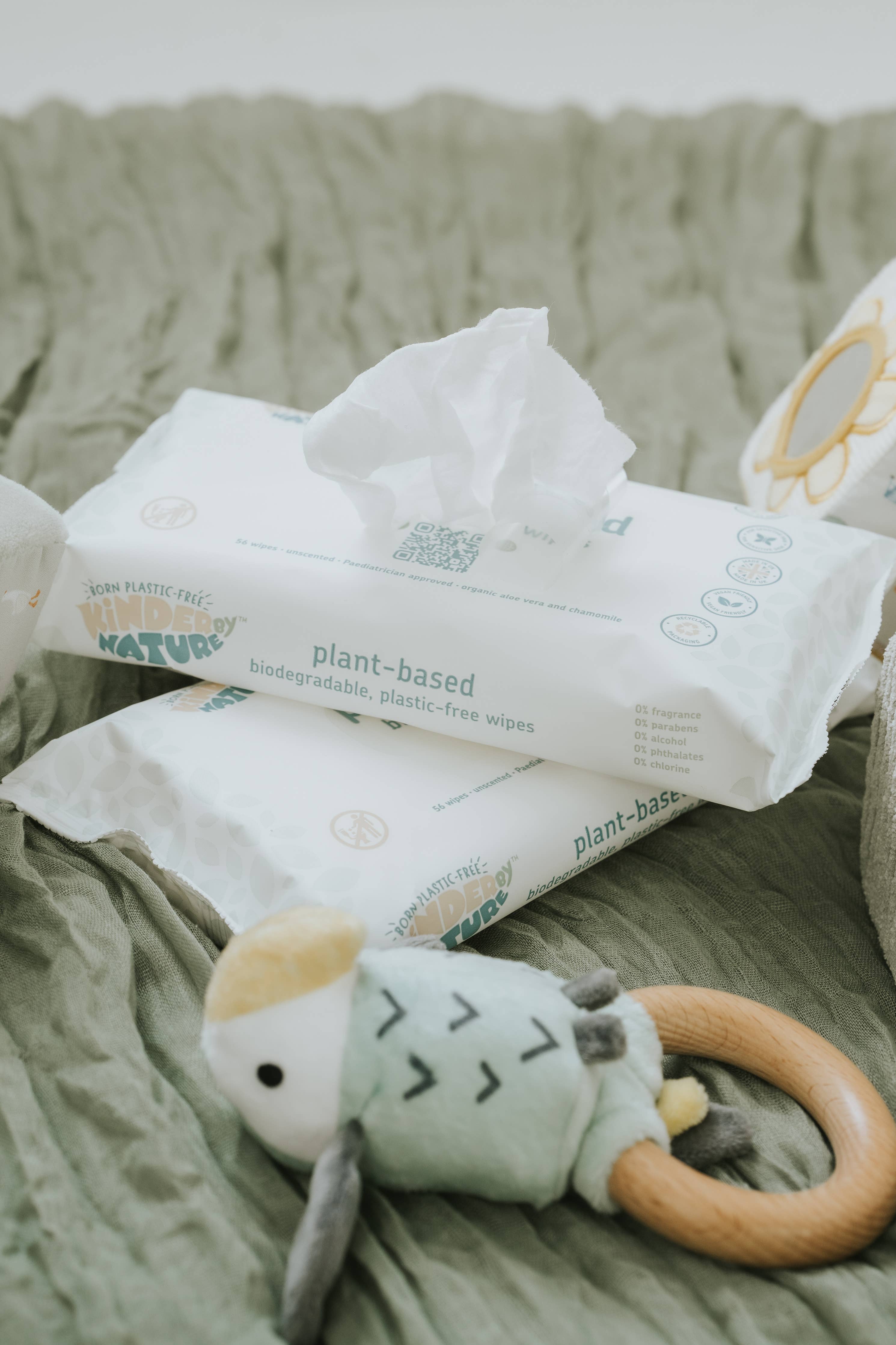 Kinder by Nature Plant-Based Baby Wipes