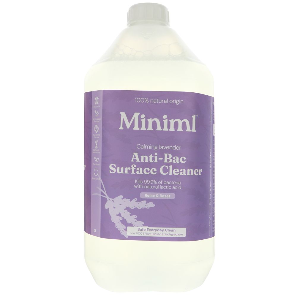 Miniml AntiBac Surface Cleaner Lav. - 5l