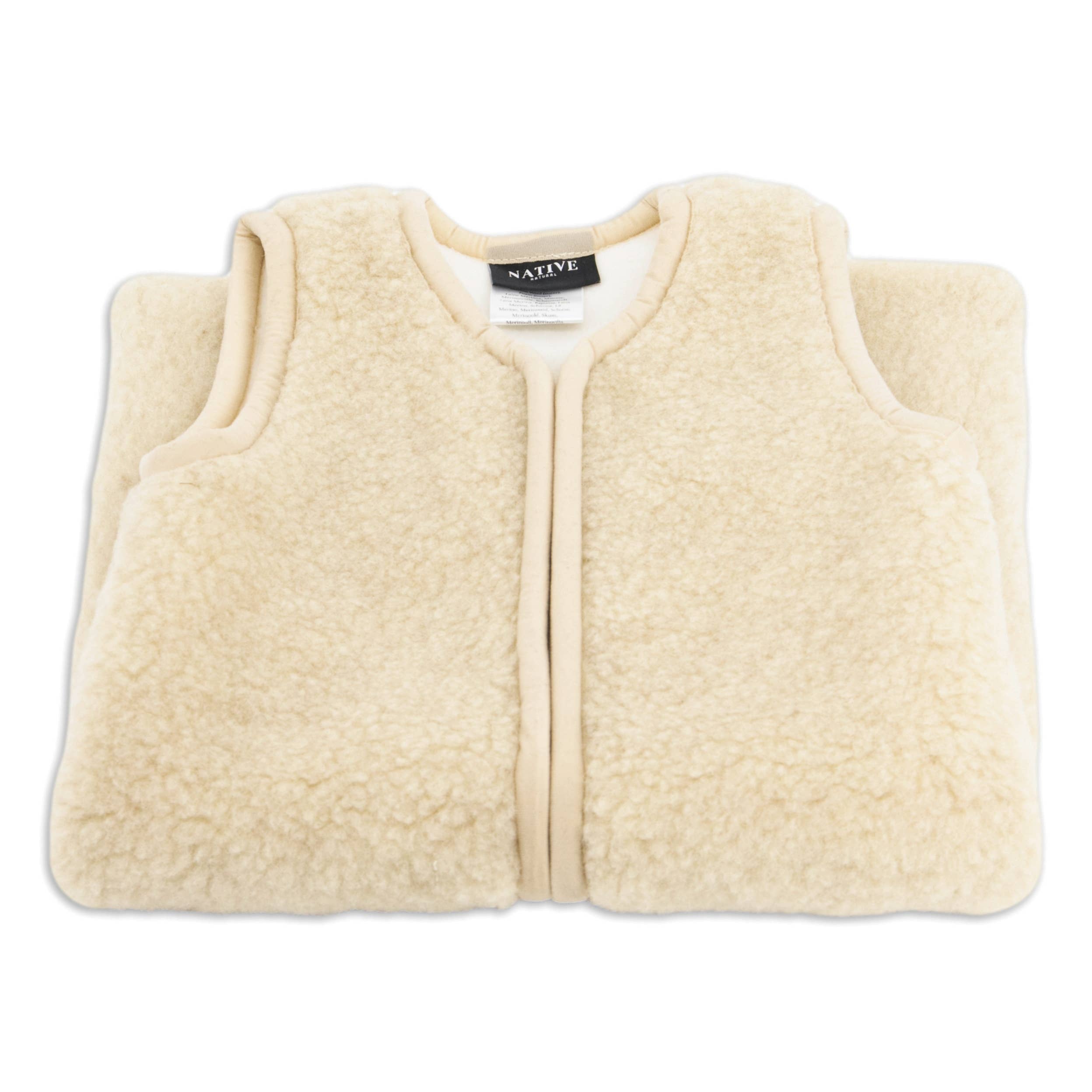 Beige Baby Wool Sleepbag