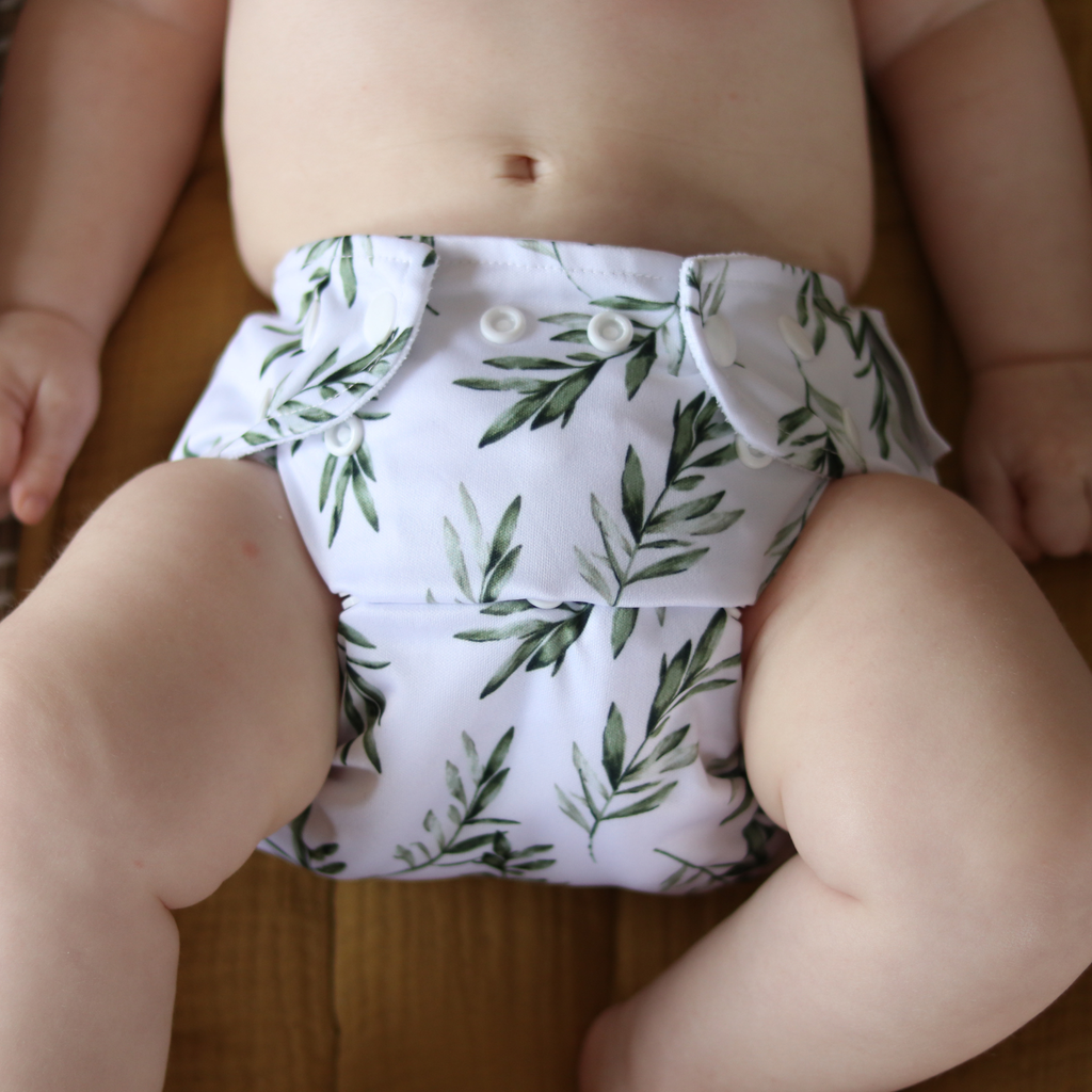 One Size All-In-One Reusable Cloth Nappy - Eden