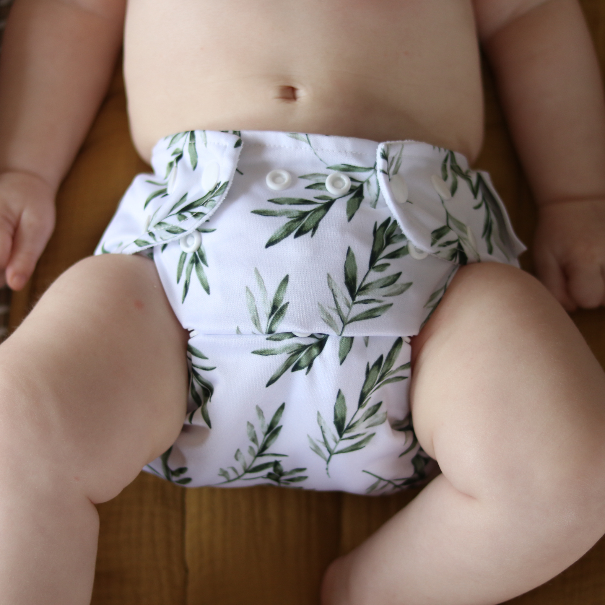 One Size All-In-One Reusable Cloth Nappy - Eden