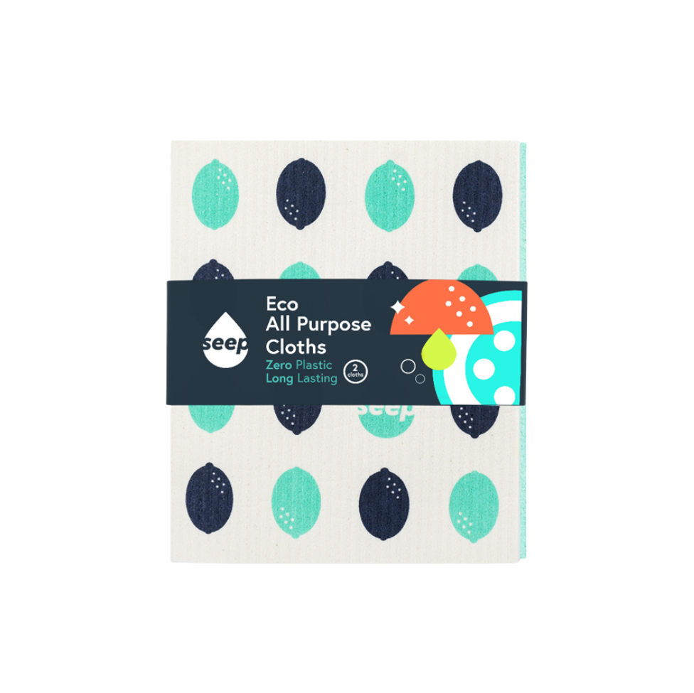 Eco Sponge Cloths (2 cloths)