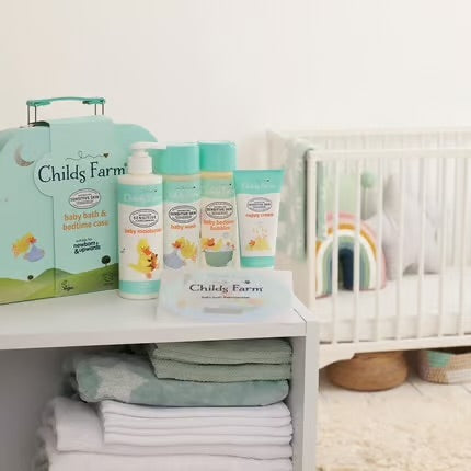 Childs Farm Baby Gift Case Baby Wash Foam Bath Baby Moisturizer Nappy Cream