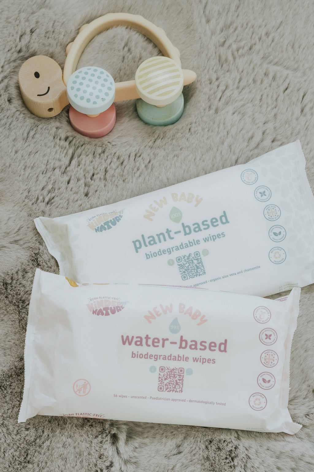 Kinder by Nature Plant-Based Baby Wipes