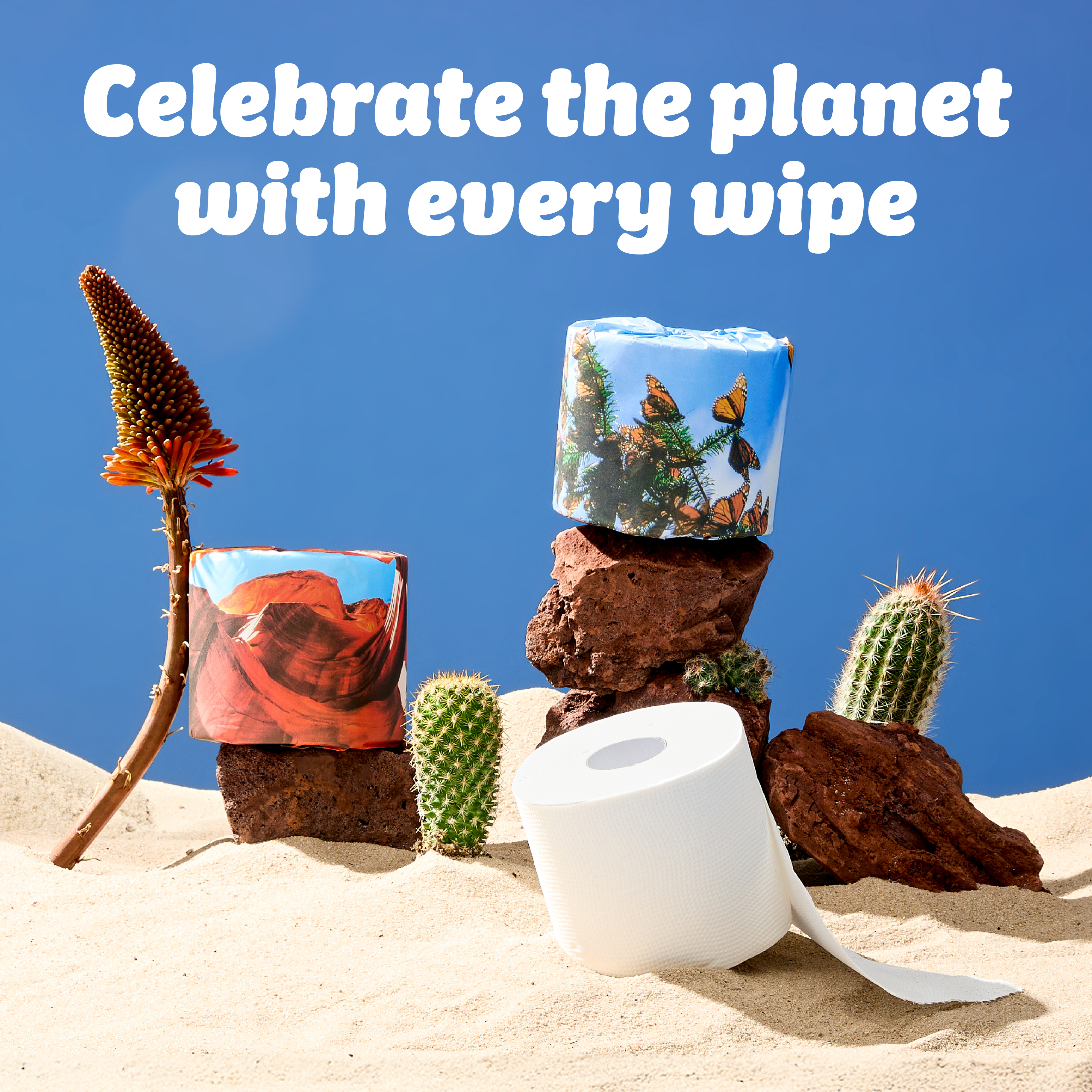 Extra Soft Toilet Roll (48 Rolls) Earth Limited Edition