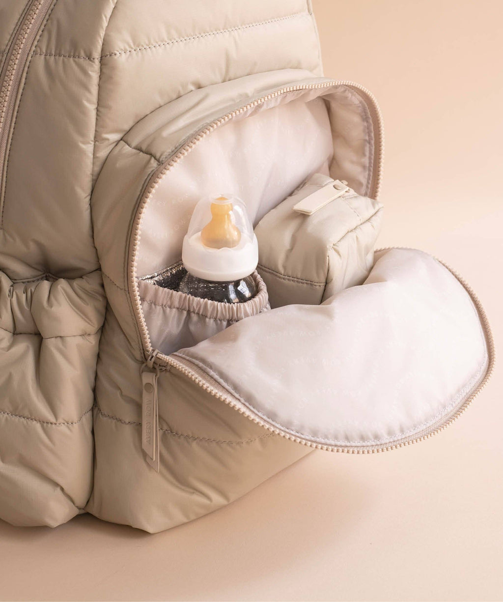 Avery Row Baby Changing Backpack - Oyster