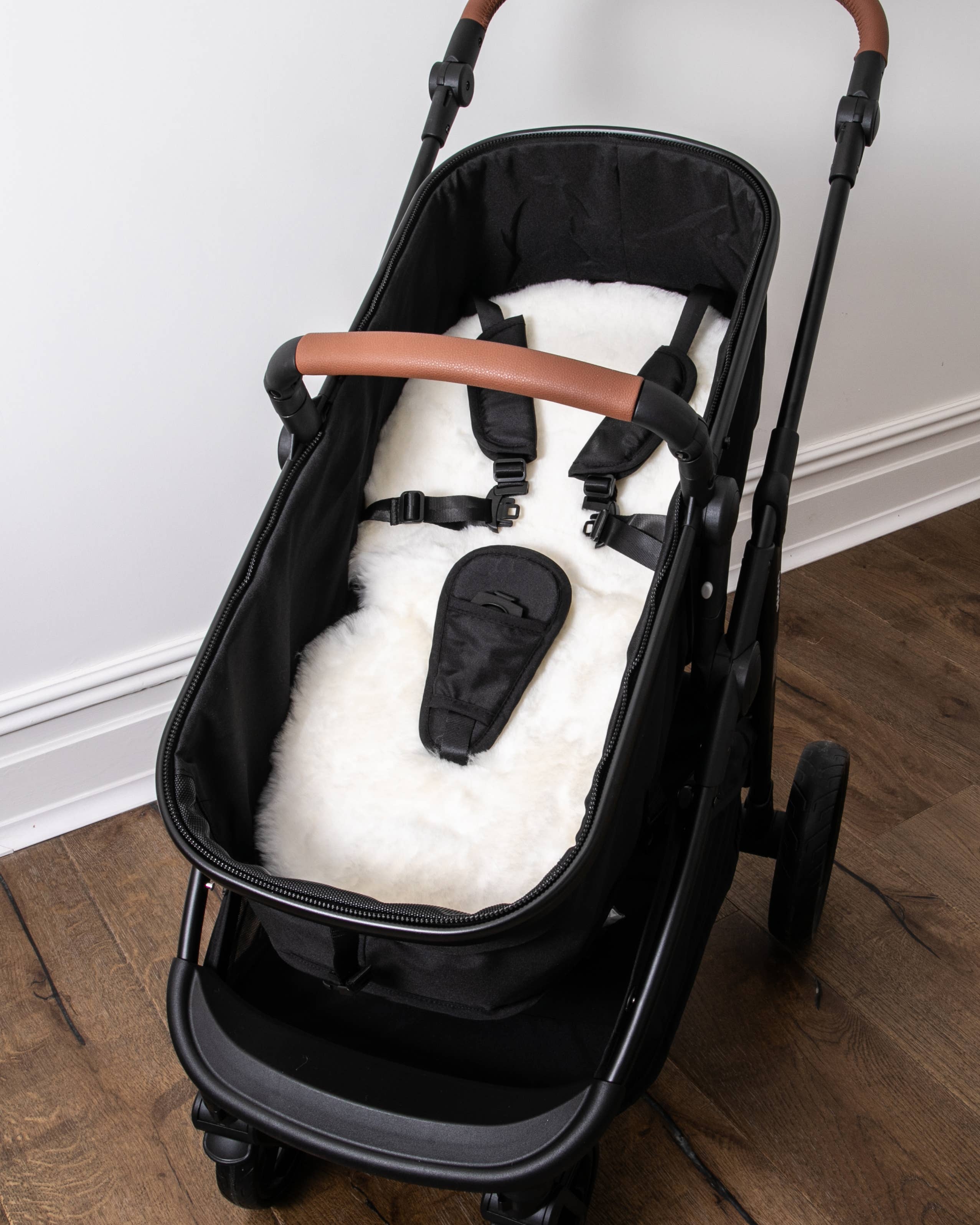 Baby Sheepskin Natural Ivory Pram Liner