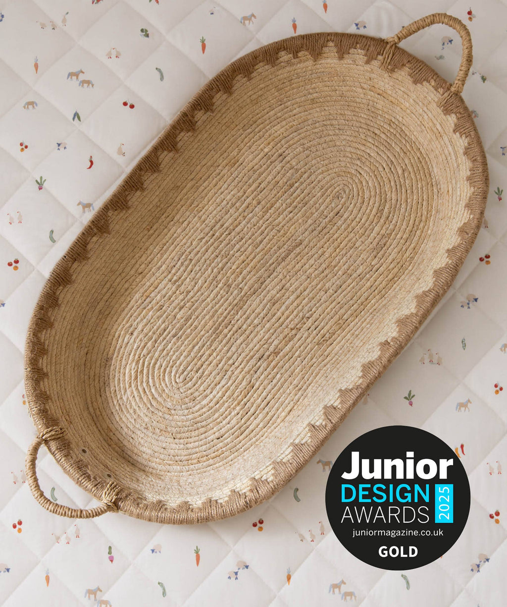 Avery Row Maize Changing Basket - Natural
