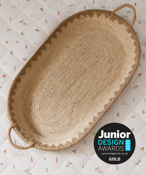 Avery Row Maize Changing Basket - Natural