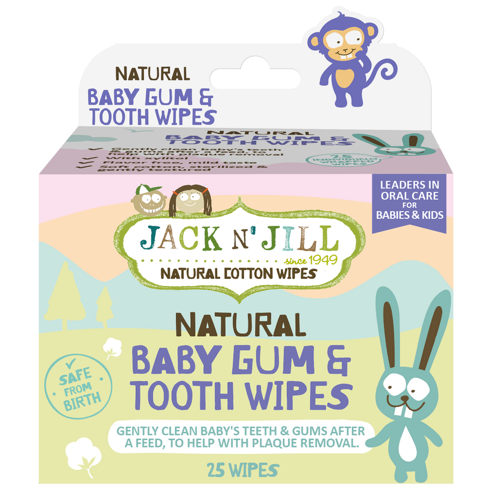 Baby Gum and Tooth Wipes - 25 Pack