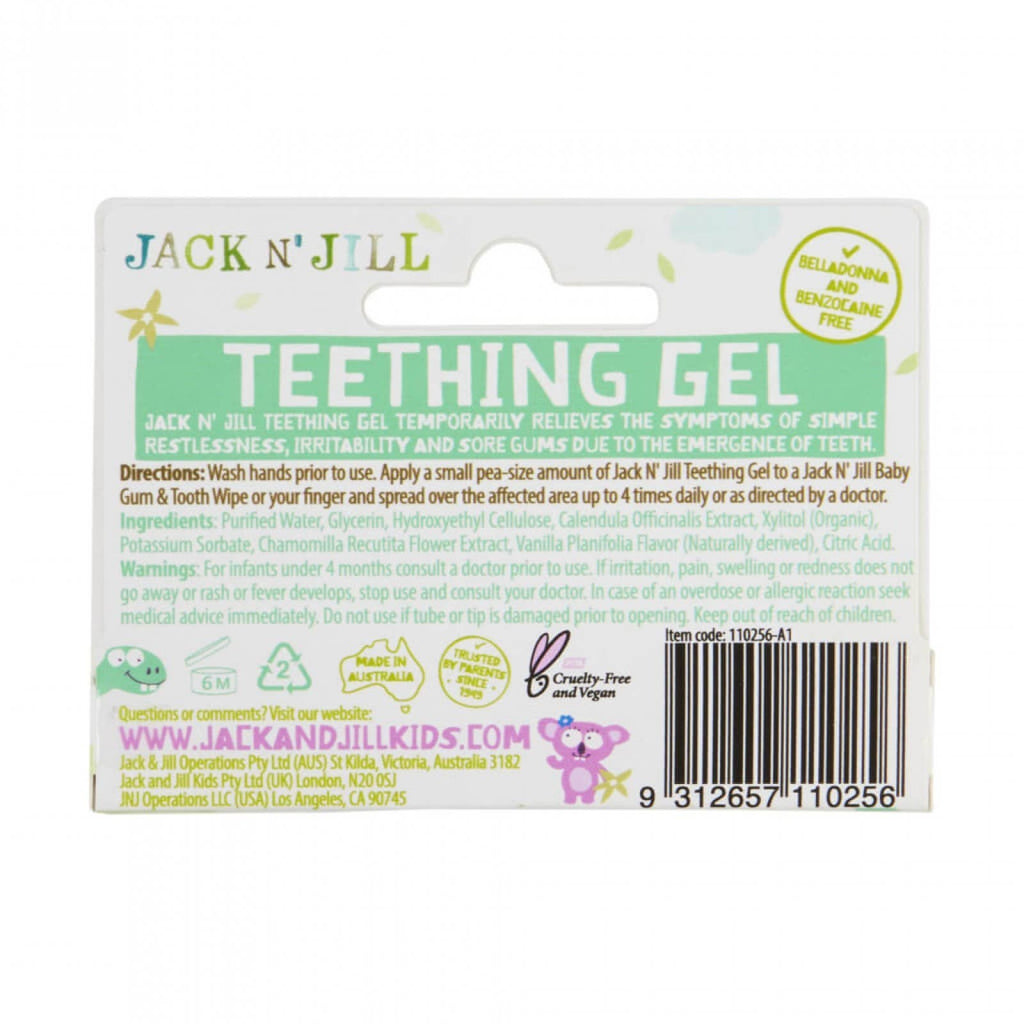 Natural Jack N' Jill Teething Gel