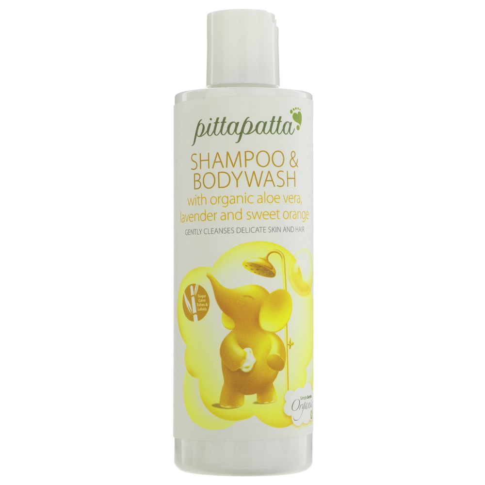 Pittapatta Organic Baby Shampoo & Wash 1 x 250 ml