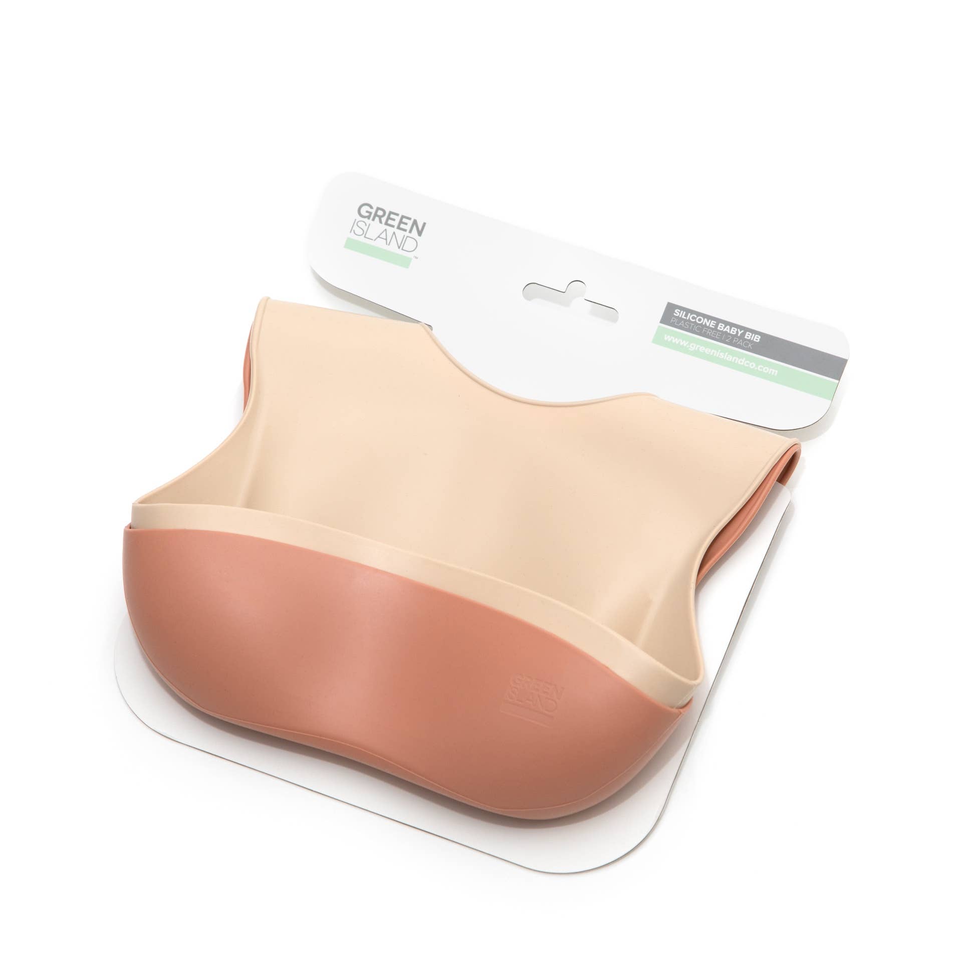 Silicone Baby Bibs Pack of 2
