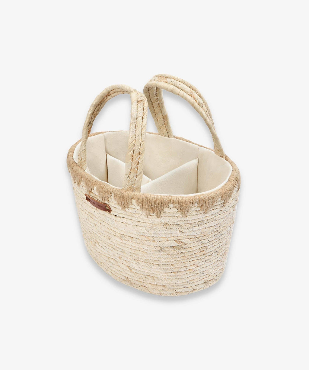 Avery Row Maize Nappy Caddy - Natural