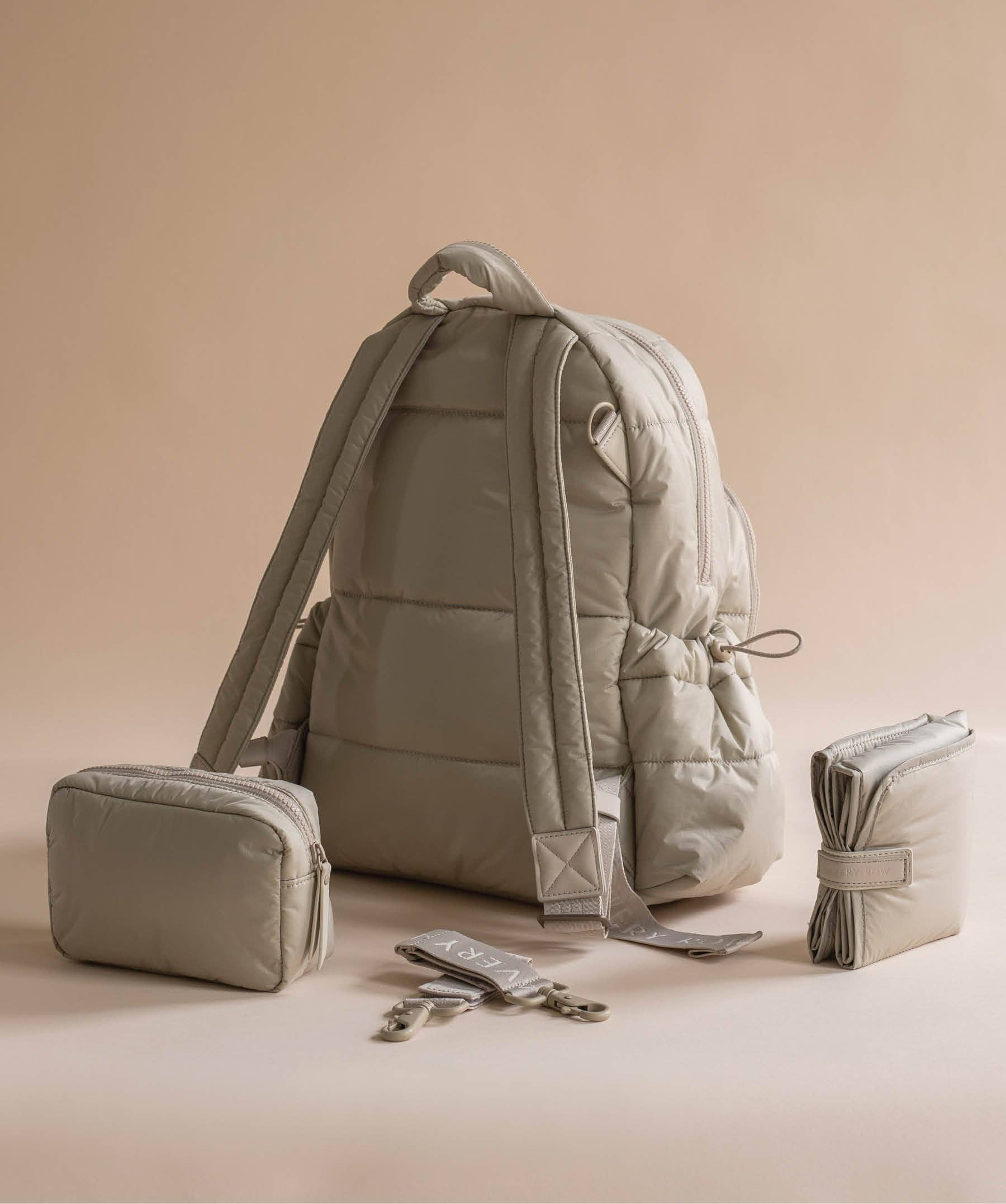 Avery Row Baby Changing Backpack - Oyster