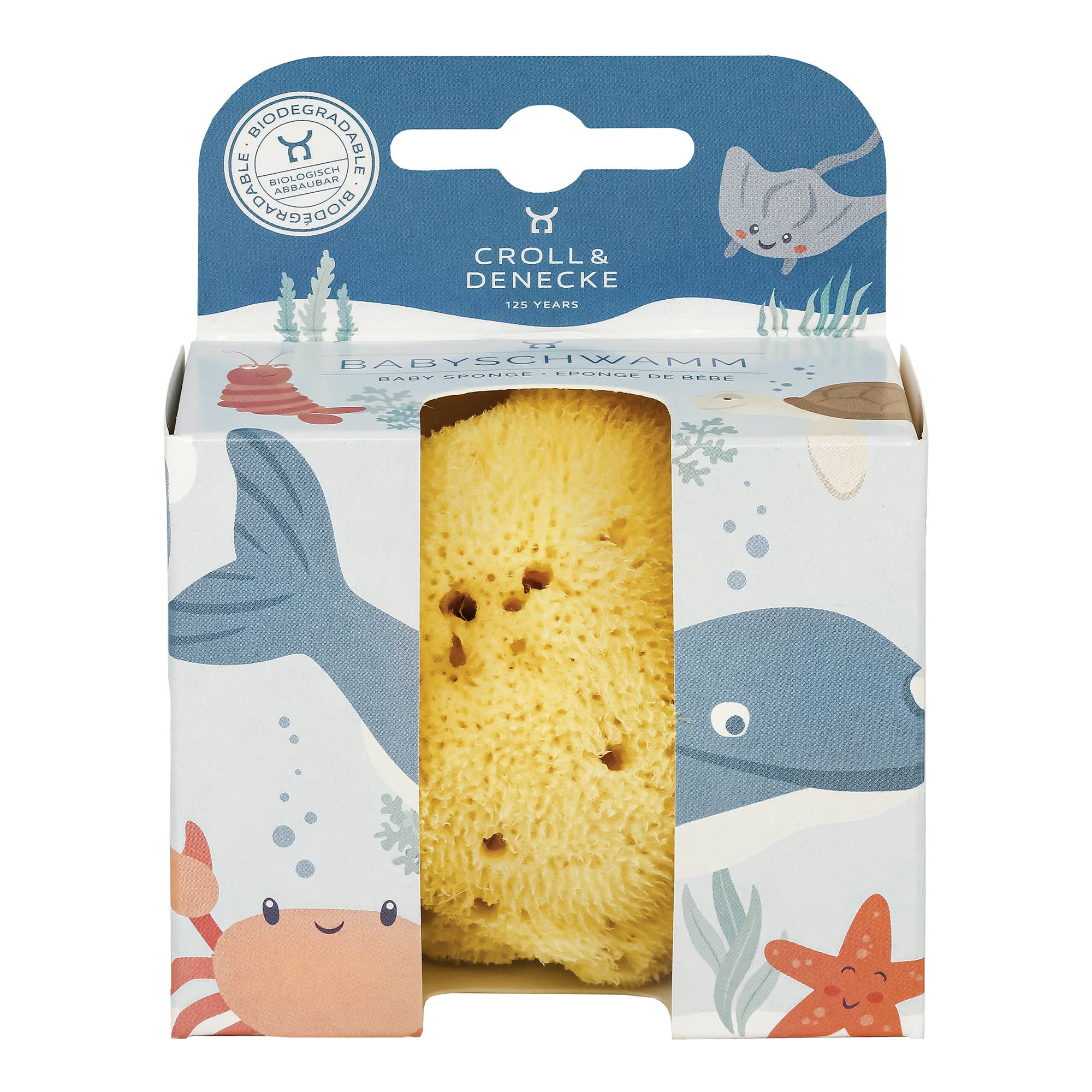 Natural Sponge Baby - Skincare Baby Shower