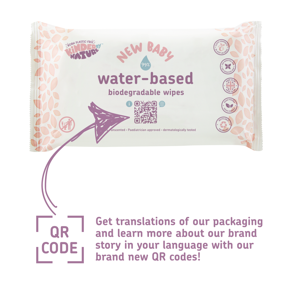 Kinder by Nature Plant-Based Baby Wipes