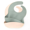 Silicone Baby Bibs Pack of 2