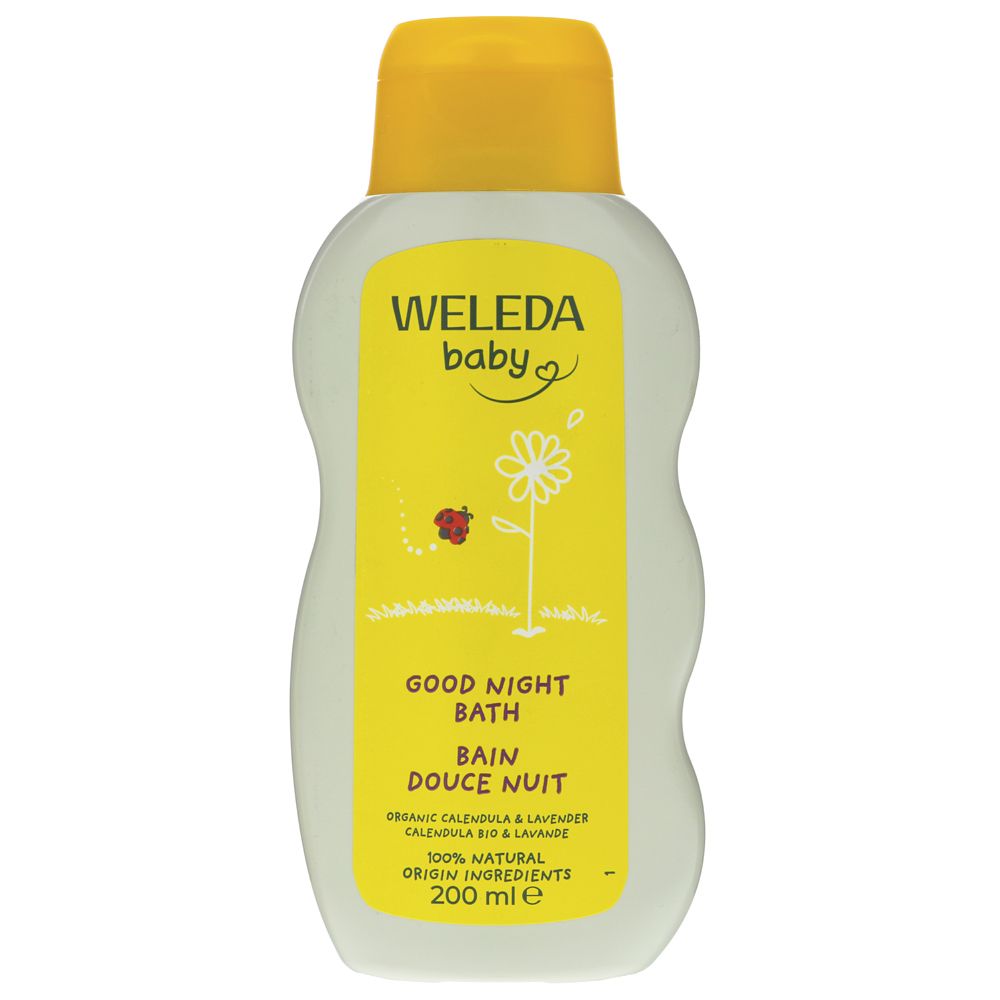 Weleda Calendula Baby Good Night Bath - 1 x 200m
