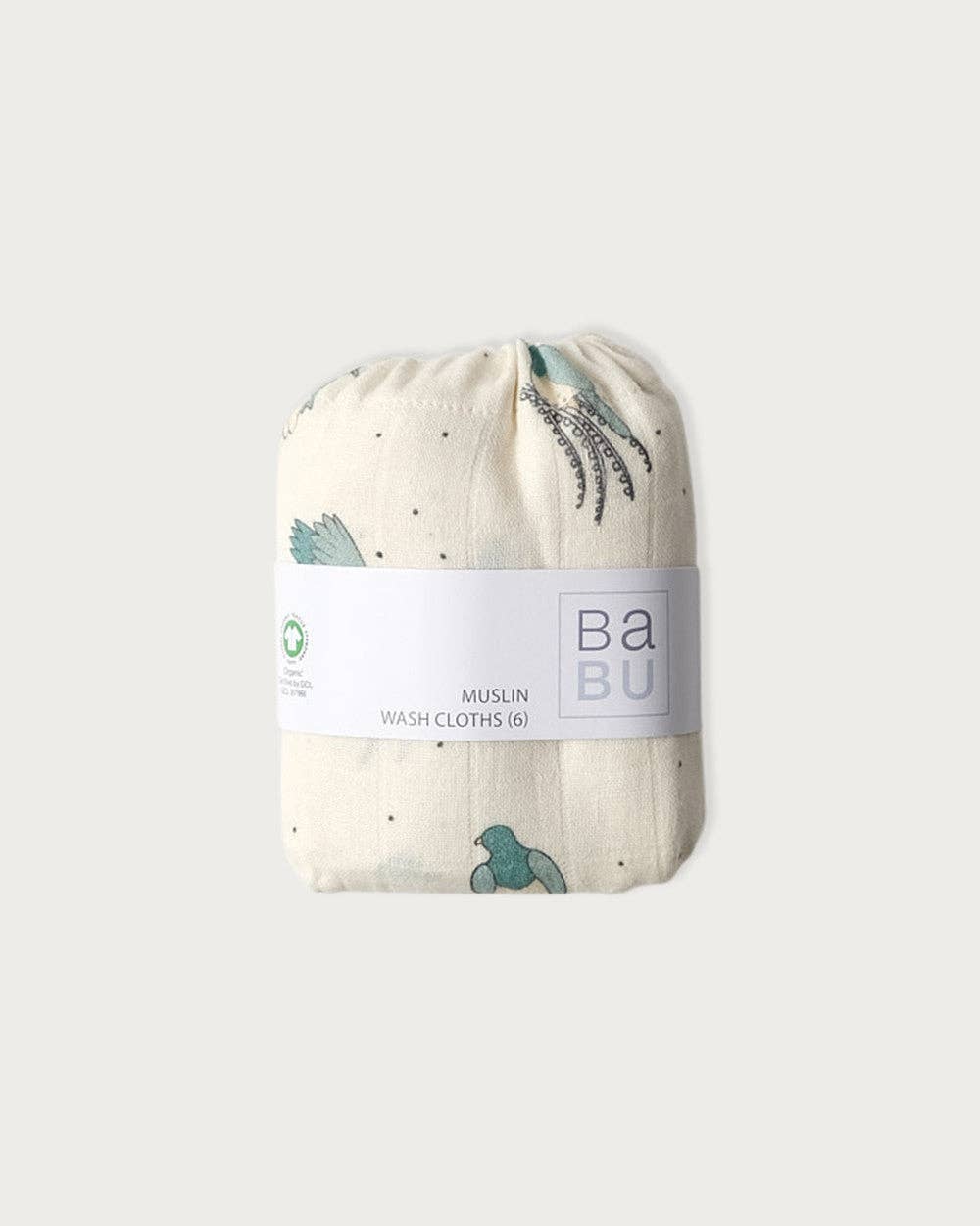 Muslin Wash Cloths (6 Pack) - Kereru