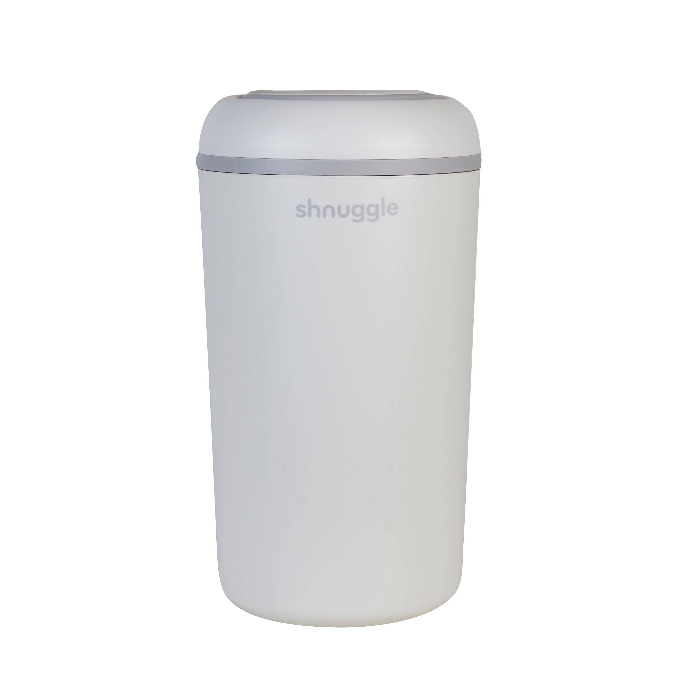 Shnuggle Eco-Touch Nappy Bin, Cassette-Free Nappy Disposal