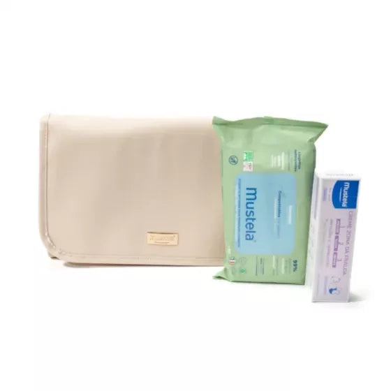 Mustela Beige Diaper Changing Kit