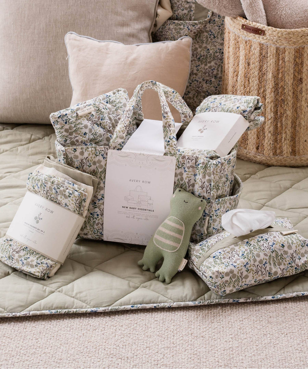 Avery Row New Baby Essentials Gift Set - Riverbank