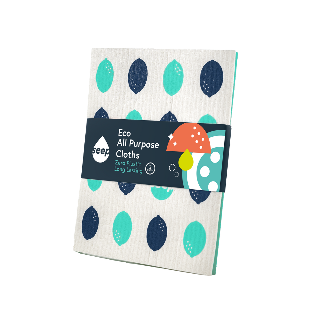 Eco Sponge Cloths (2 cloths)