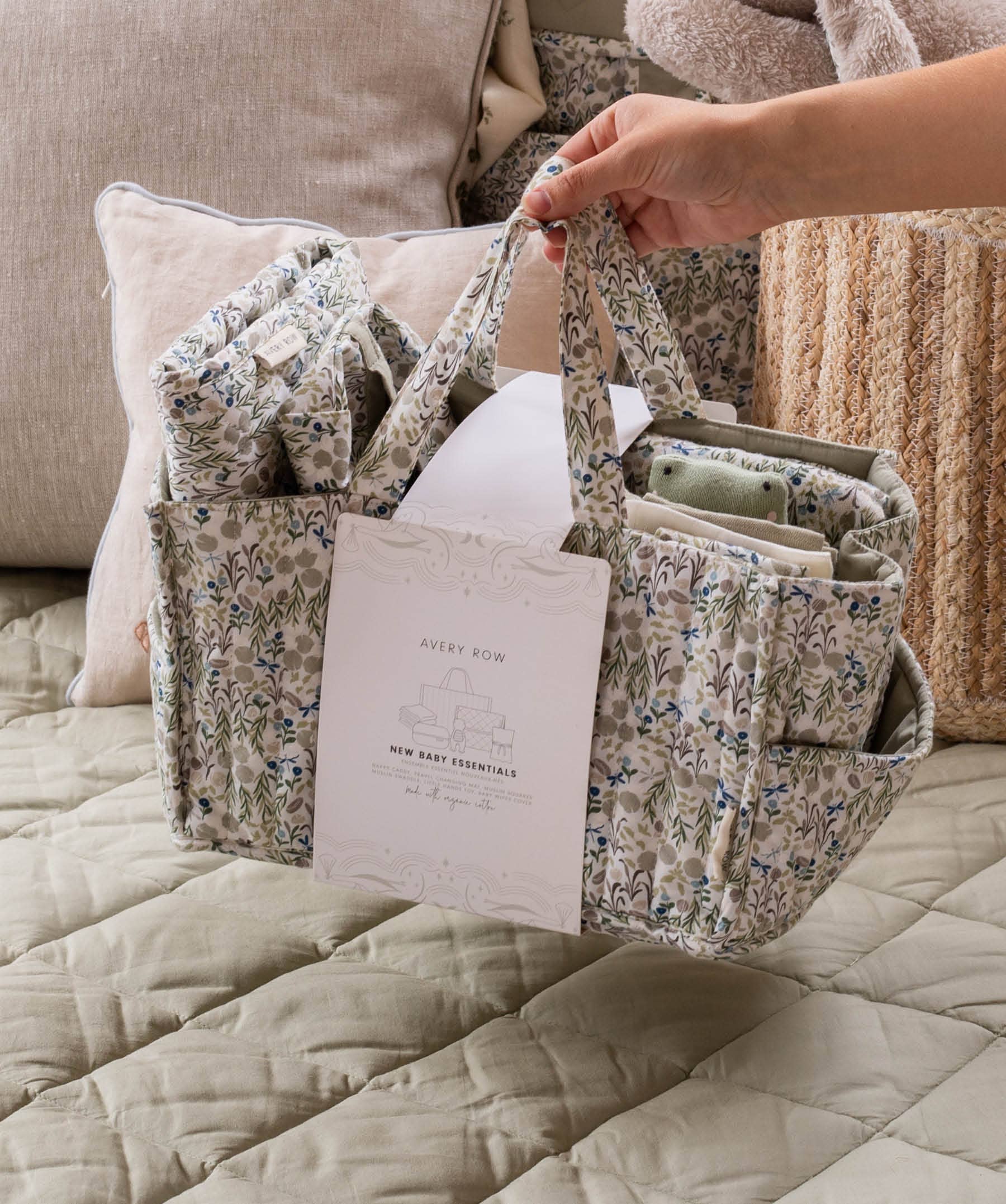 Avery Row New Baby Essentials Gift Set - Riverbank