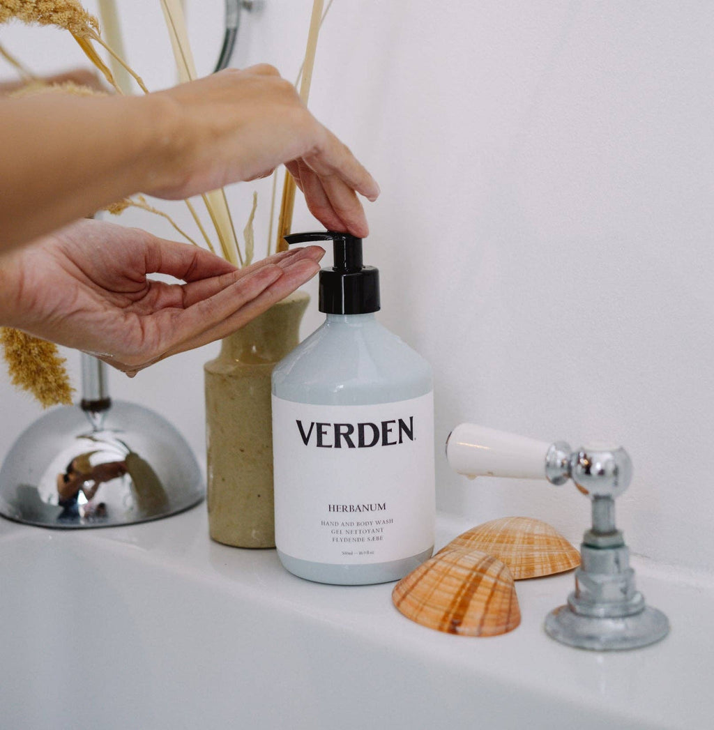 HERBANUM HAND AND BODY WASH, SOAP 100% Vegan, Cruelty Free