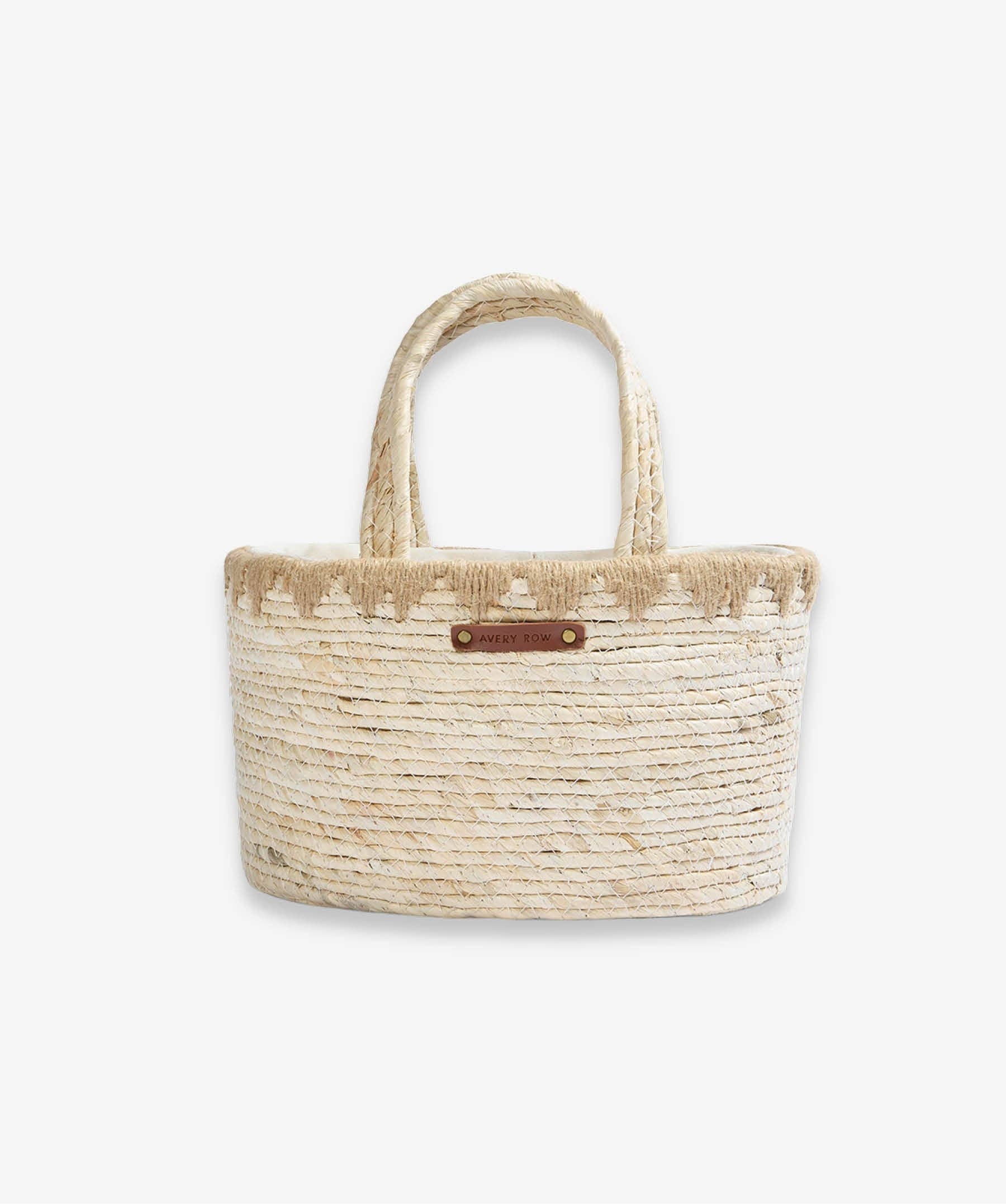 Avery Row Maize Nappy Caddy - Natural