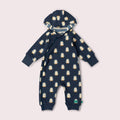 Blue Penguins Hooded Snug Suit