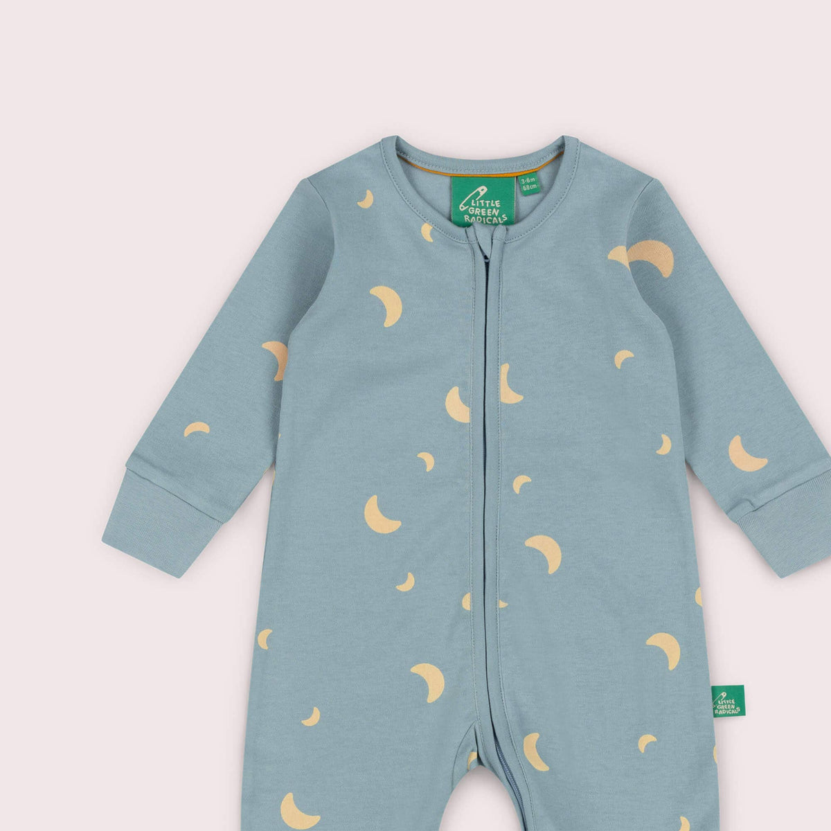 Dusk Zip Organic Babygrow