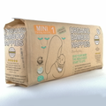 Organic Bamboo Mini Nappies - 2-6kg, 32 pcs/bag (size 1)