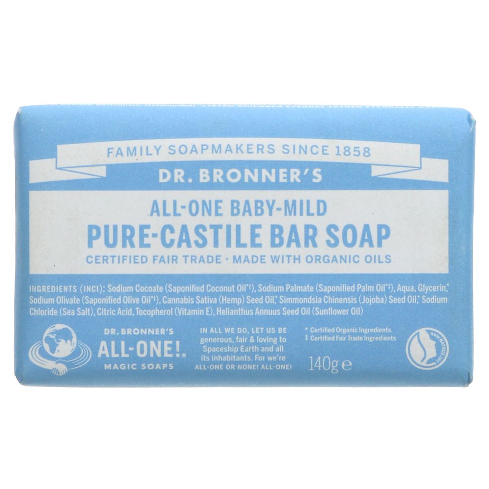 Dr Bronner's Baby Castile Soap Bar