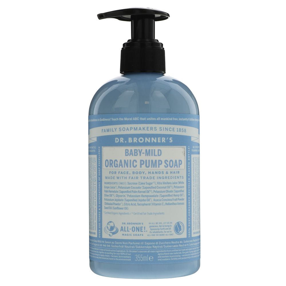 Dr Bronner's Baby Pump Soap