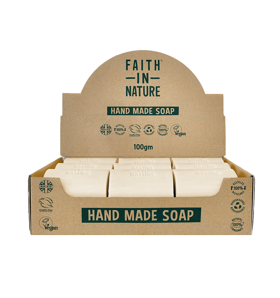 Box of 18 Unwrapped Coconut Soaps