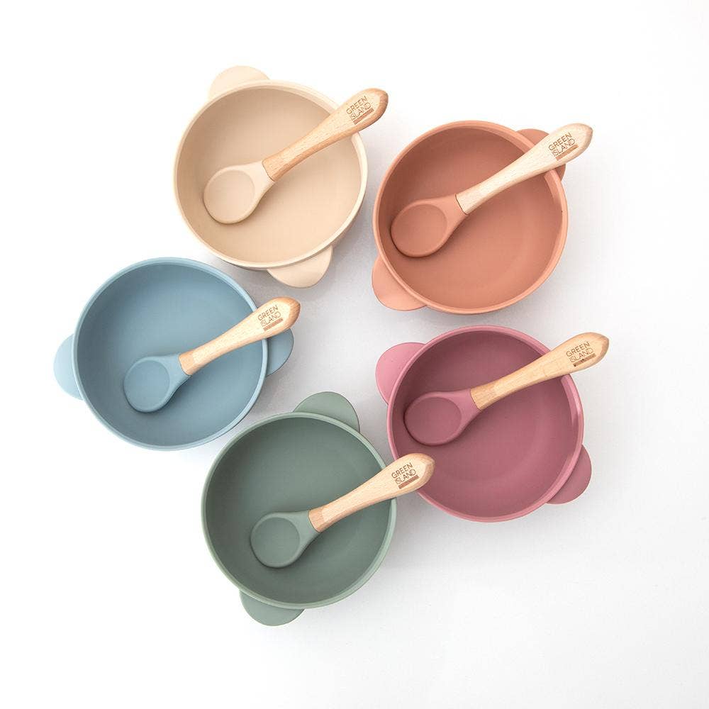 Silicone Baby Bowl & Spoon
