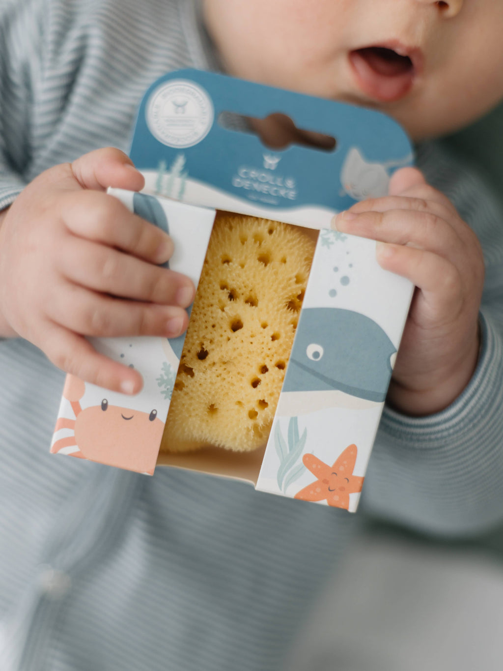 Natural Sponge Baby - Skincare Baby Shower