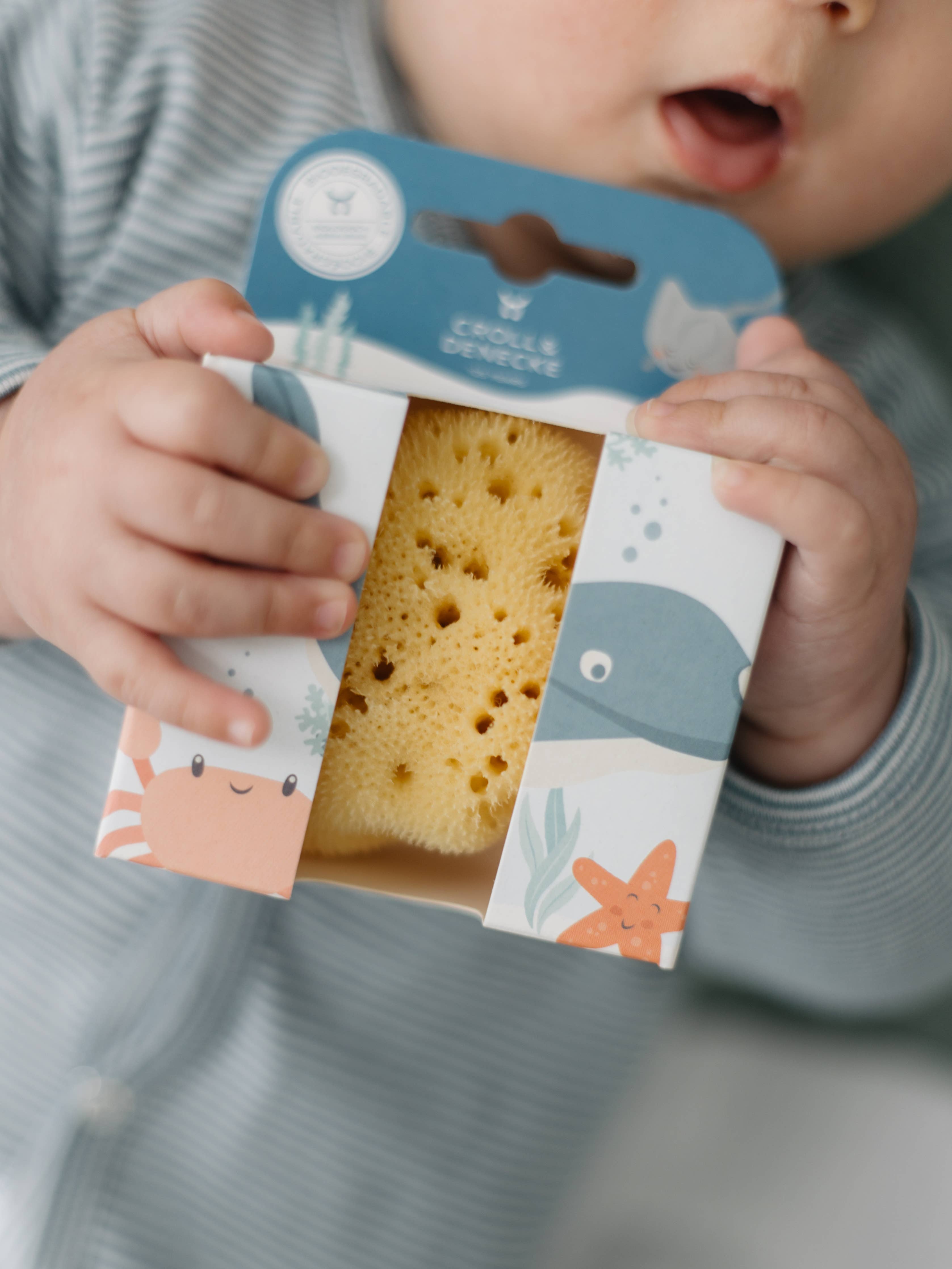 Natural Sponge Baby - Skincare Baby Shower