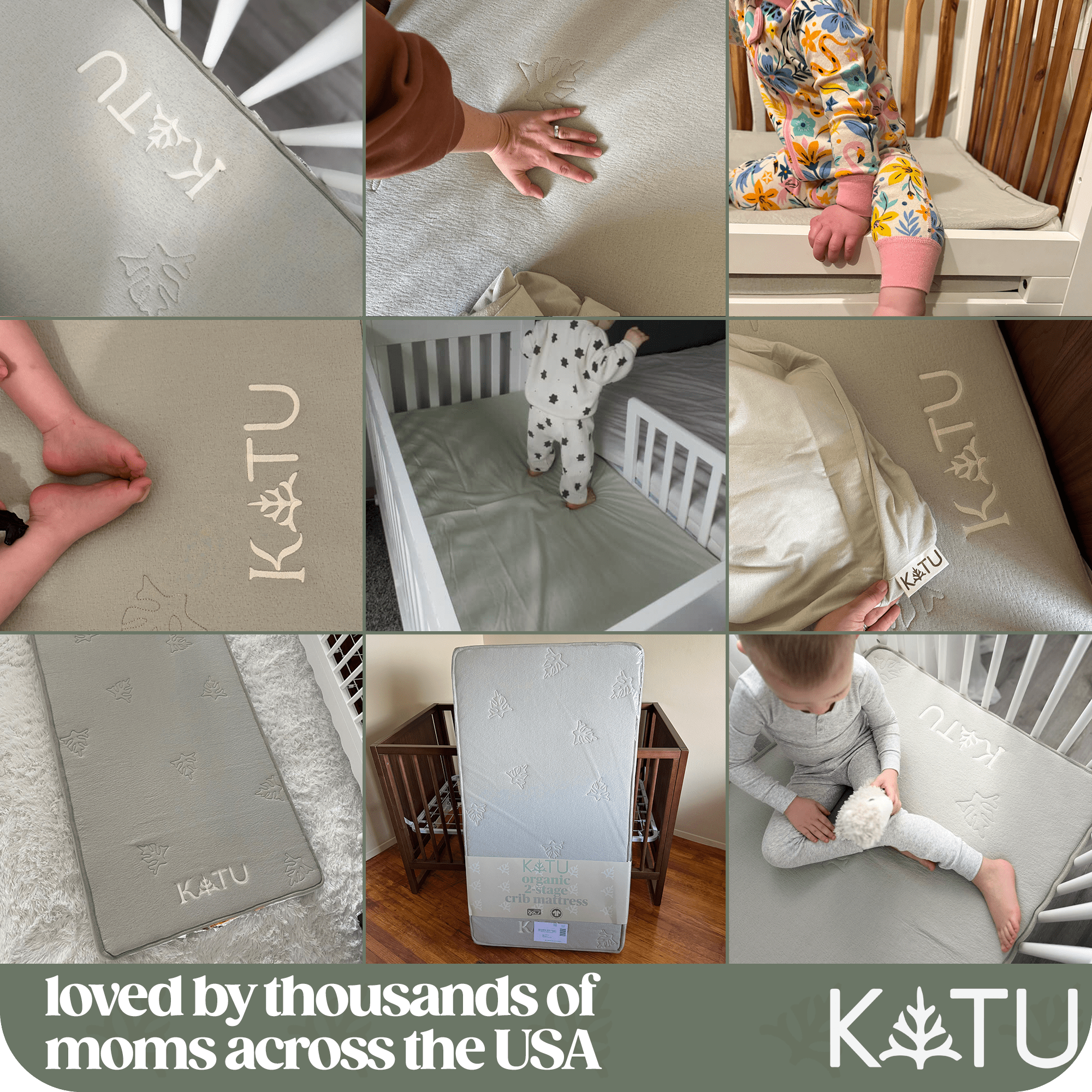 Organic 2-Stage Crib Mattress (Pre-Order)