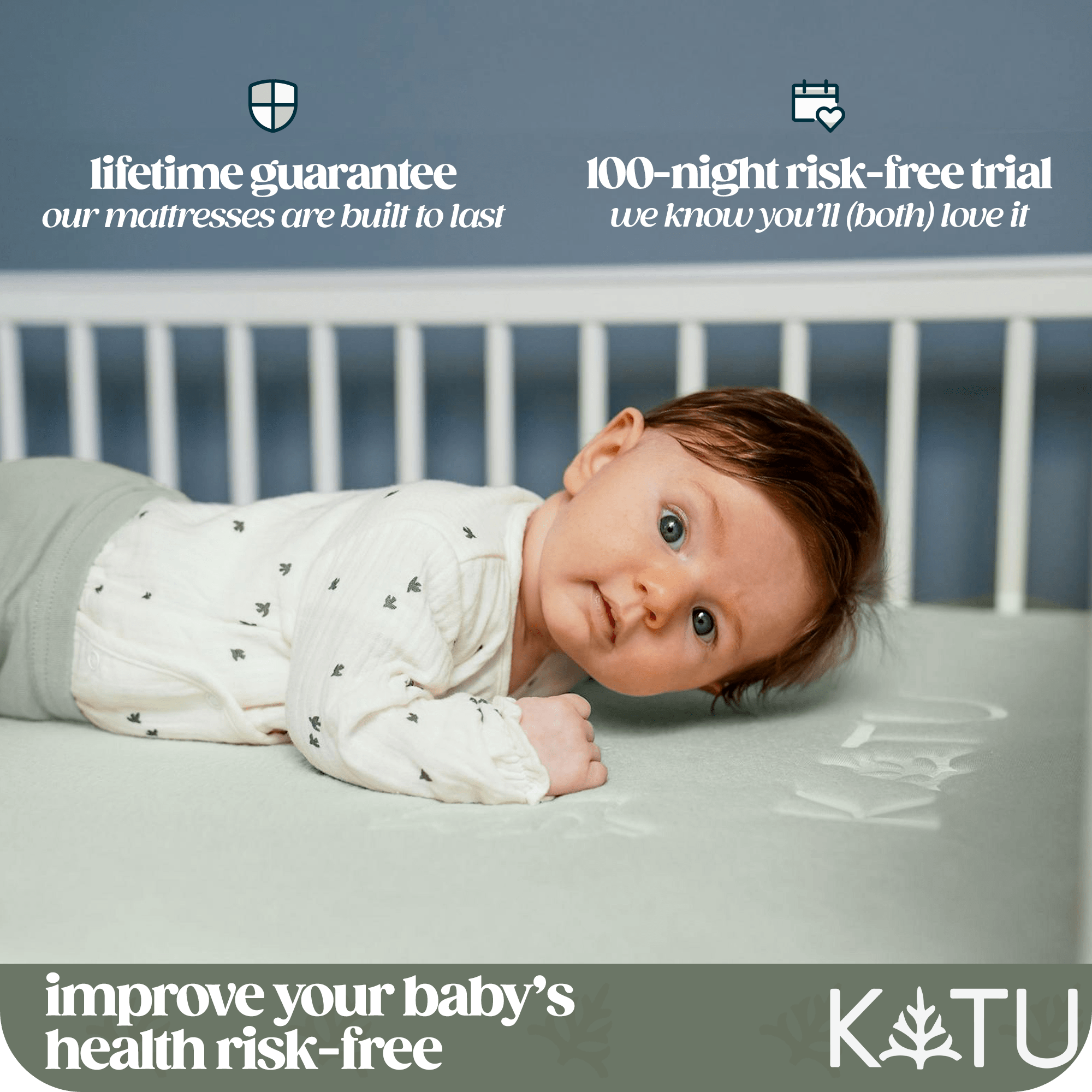 Organic 2-Stage Crib Mattress (Pre-Order)