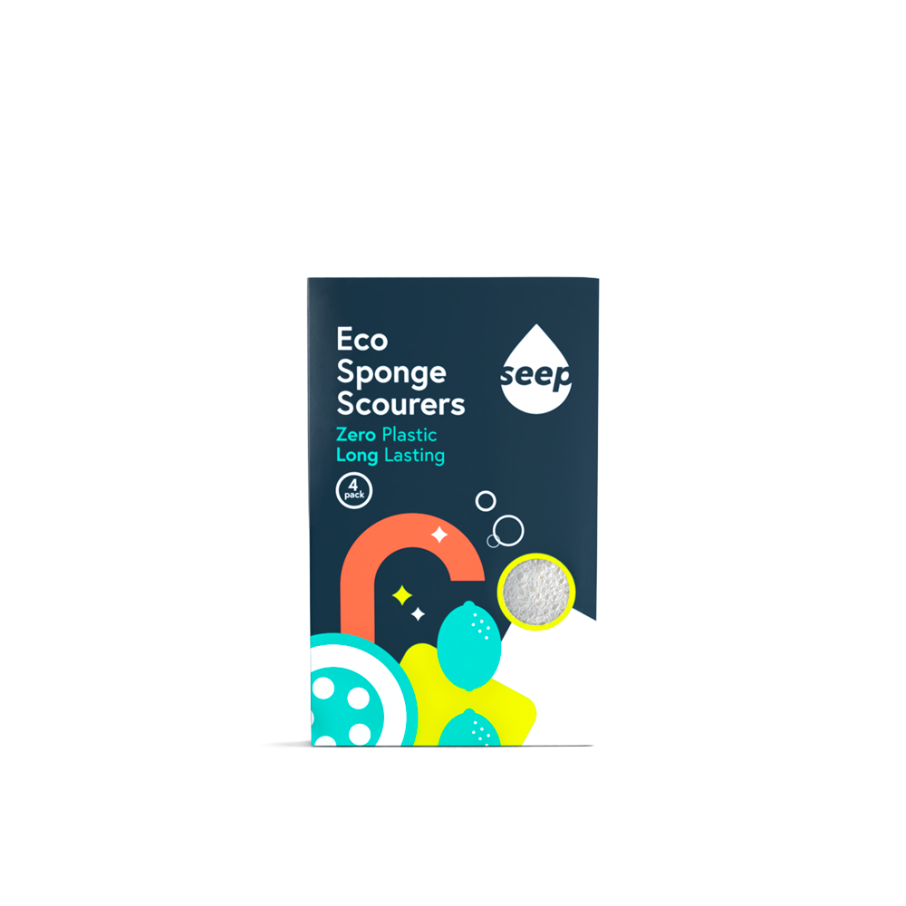 Seep Eco Sponge Scourer - 4 pack