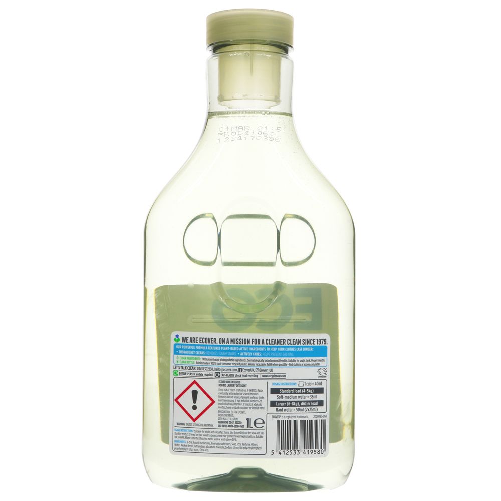 Ecover Laundry Liquid Non - Bio