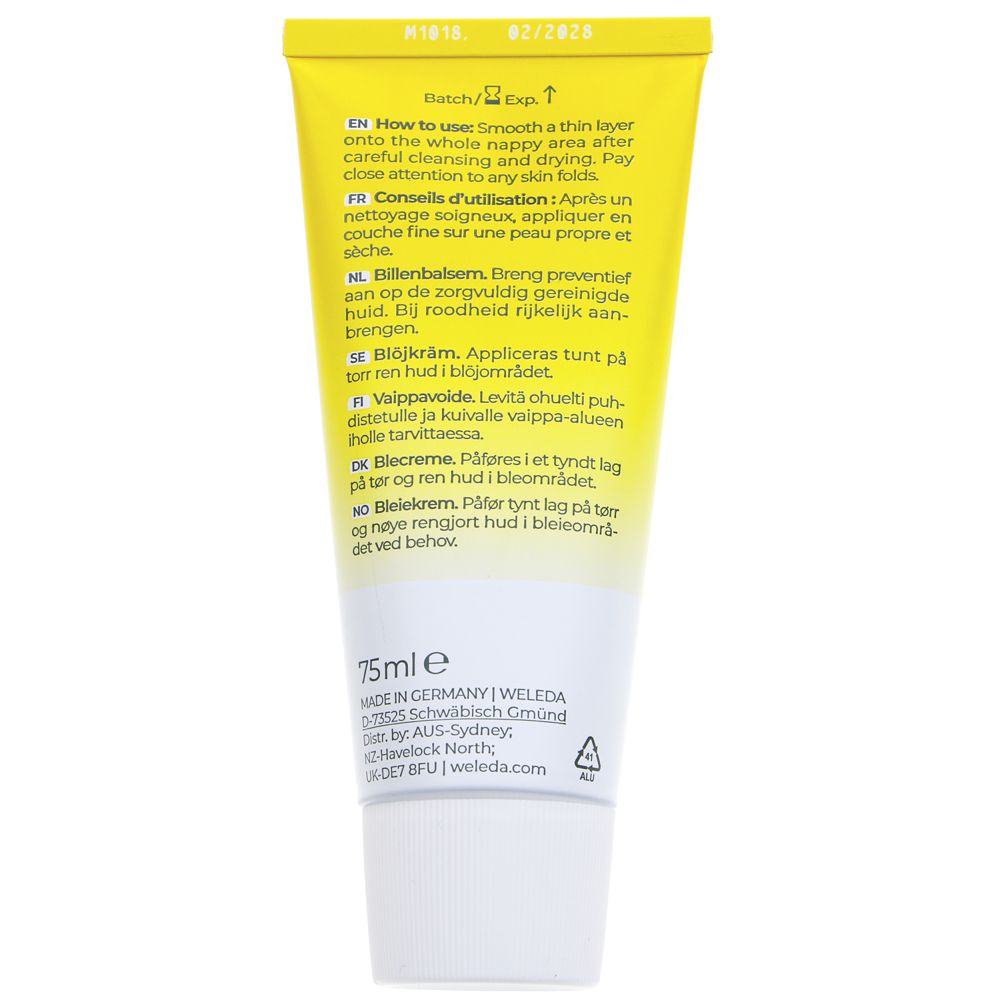 Weleda Baby Calendula Nappy Change Cream - 75ml