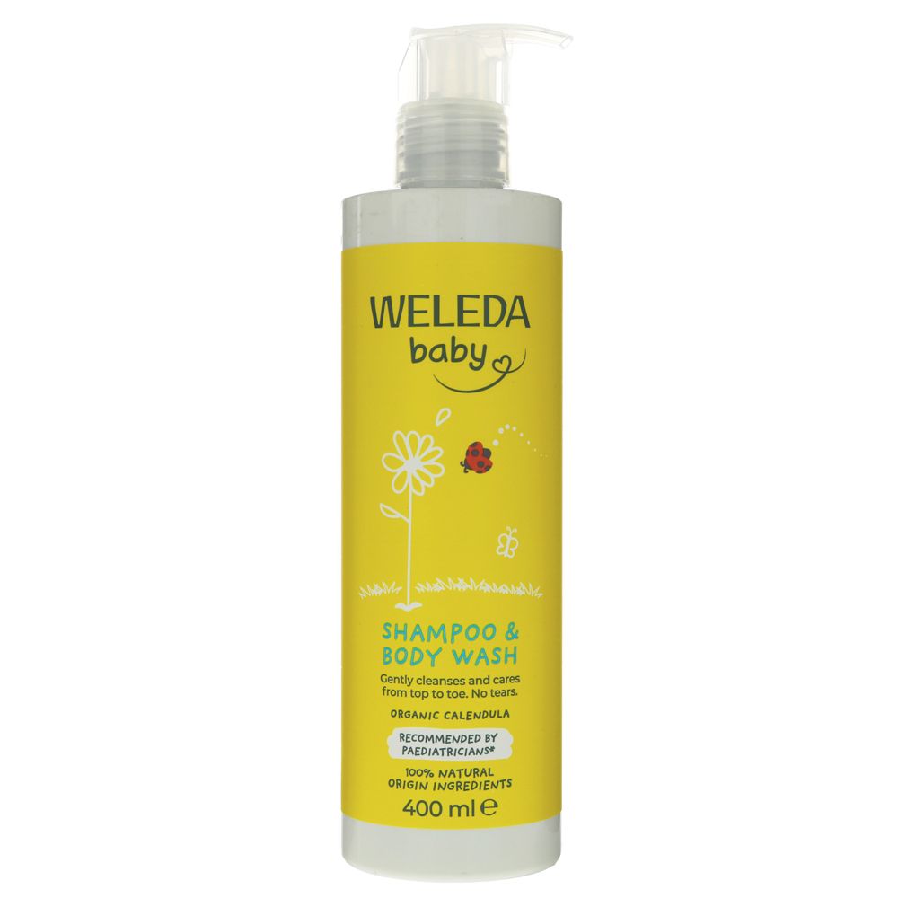Weleda Calendula Shampoo & Body Wash - 400ml